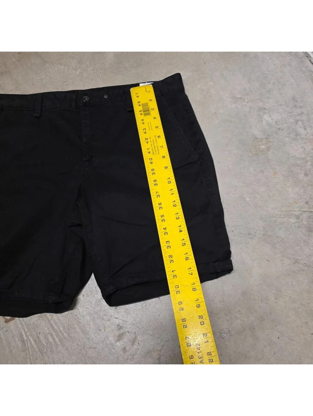RAG & BONE Men’s Cotton Spandex Black Chino Shorts Size 33 RN #108879
